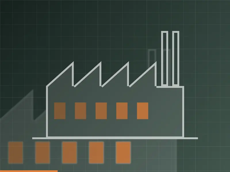 Cement plant illustration for cement industry testing
