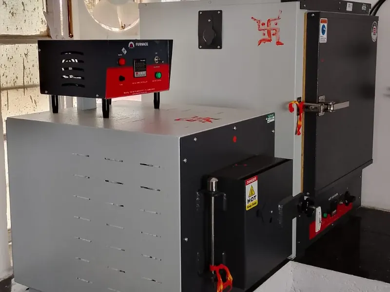 Muffle furnaces used for ash content and loss on ignition tests at Chittor Test House